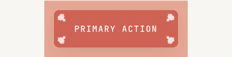 Primary button transitioning between its resting and hover states