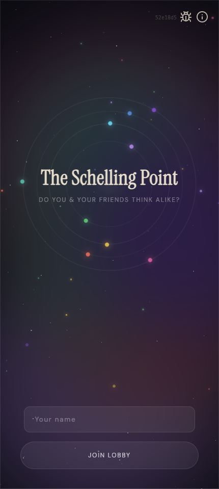 The Schelling Point mobile view 2